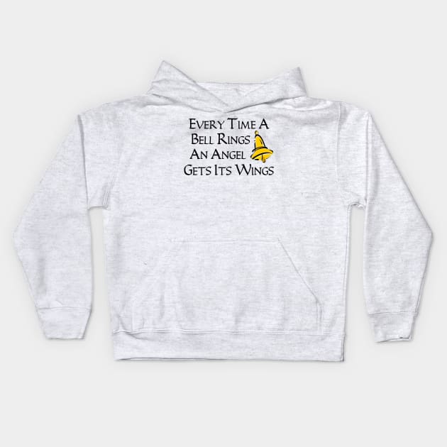 Every Time a Bell Rings... Kids Hoodie by klance